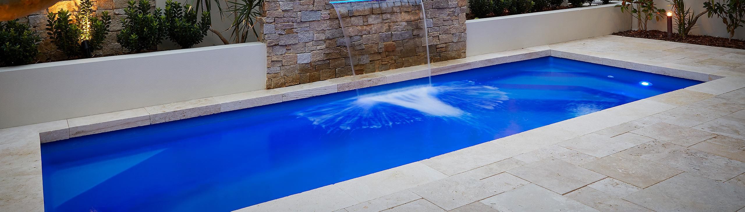 Courtyard Fibreglass Pool Australia