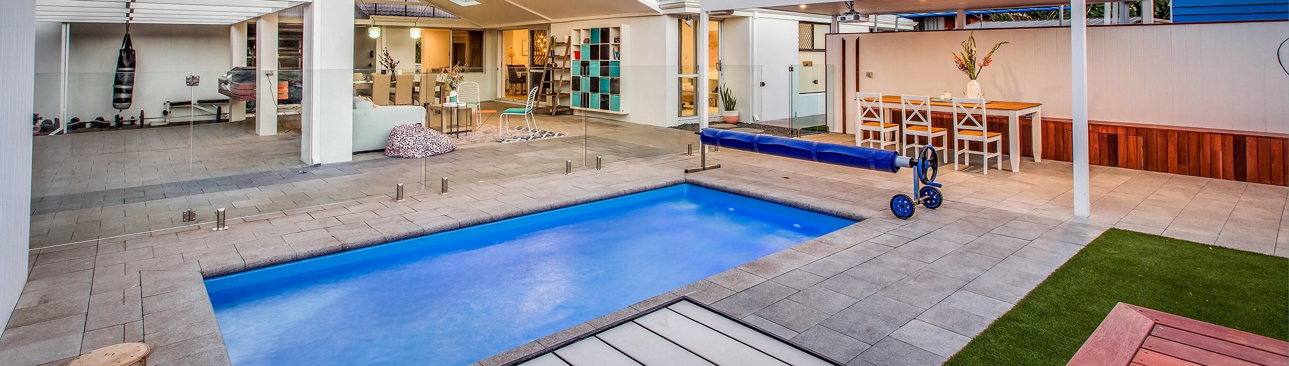 Indulgence Fibreglass Swimming Pool