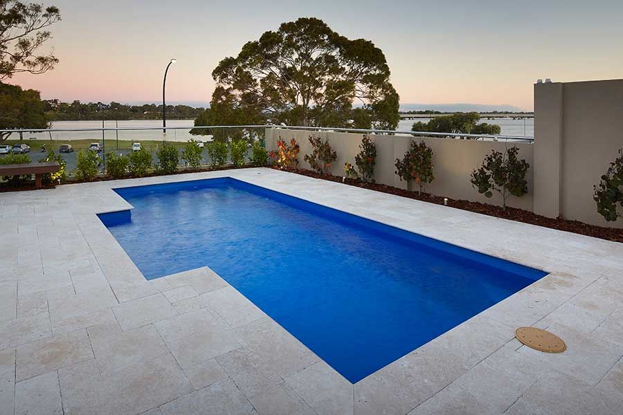 fibreglass pool weekender model